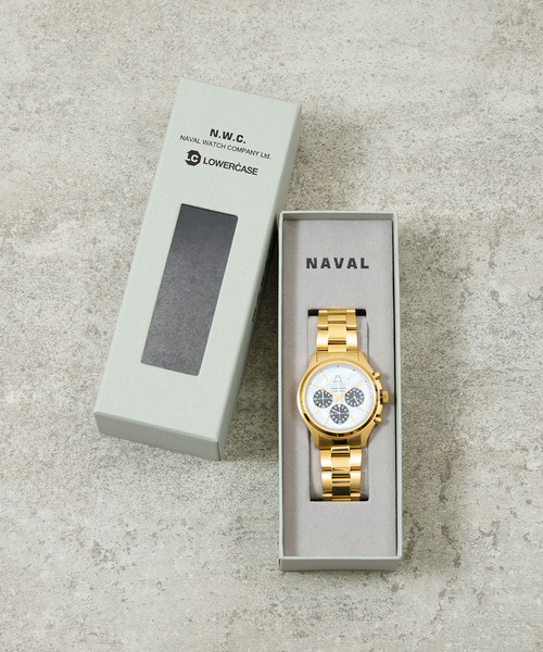 C05176 新品 ナバルウォッチ Produced by LOWERCASE Naval Watch Produced By LOWERCASE FRXD008 GMT Mechanical S/S