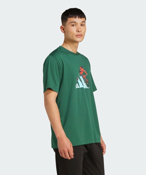 adidas tシャツ クライマクール ドゥードル ハント バイク