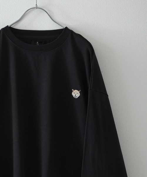 ZIP FIVE 「ZIP FIVE」 長袖カットソー LARGE ブラック