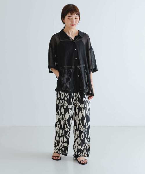 ブラウス シャツ コットンカラミシアーオーバーシャツ レディース URBAN RESEARCH ブラウス シャツ コットンカラミシアーオーバー