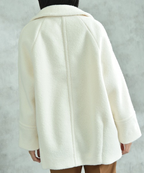 「INTERPLANET」 コート FREE オフホワイト レディース_画像5