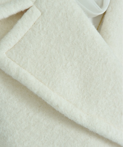 「INTERPLANET」 コート FREE オフホワイト レディース_画像8