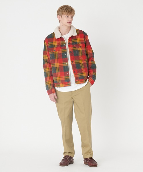 Levi's（リーバイス） コーデュロイジャケット M レッド メンズ