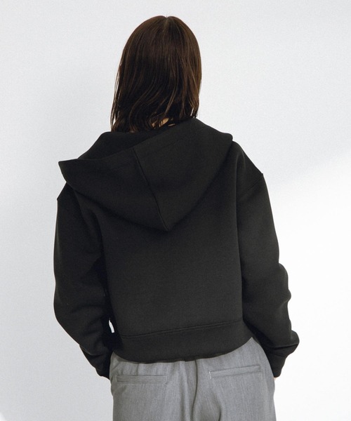 URBAN RESEARCH 黒 フルジップパーカー L.L.Bean PortageFullZipHoodedSweat[DMA451759081PUS]｜URBAN