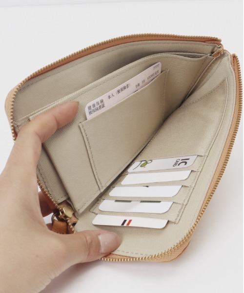長財布 財布 zucchero ズッケロ 花柄デザインL字長財布 レディース