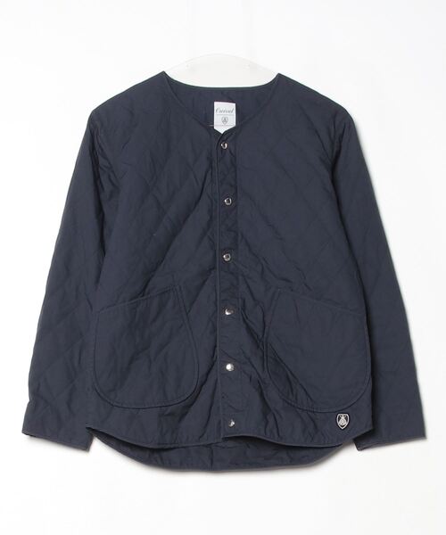 Orcival ネイビー ノーカラージャケット サイズ1 ORCIVAL 「ORCIVAL」 ノーカラージャケット 1 ネイビー