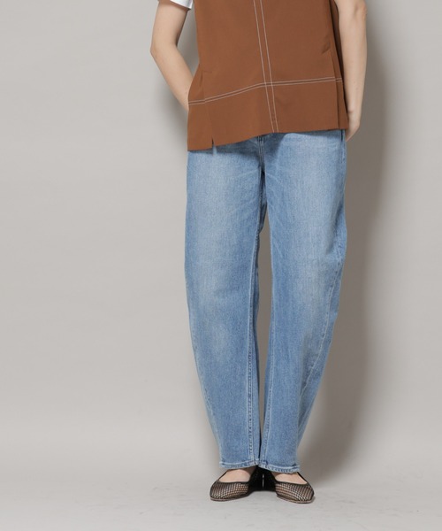 ジーンズ デニム デニムパンツ Healthy DENIM/Corn ワイドカーブデニム レディース