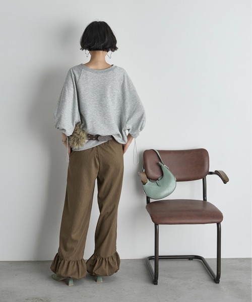 EXODUS ピンストライプ レーヨン イージーパンツ exodus ピンストライプ レーヨン イージーパンツ XL エクソダス - メルカリ