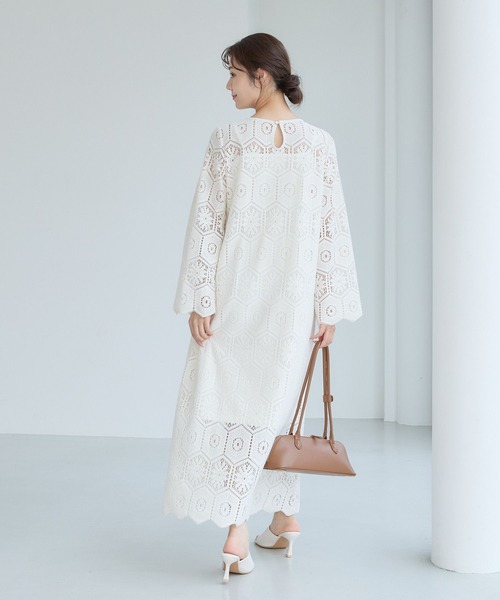 Andemiu ワンピース クロシェレースワンピース577770 : ZOZOTOWN