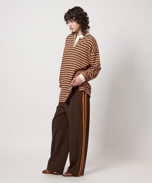 Roku 6 パンツ　2019AW 6(ROKU) パンツ 「6(ROKU)」ライン レディース : ZOZOTOWN Yahoo