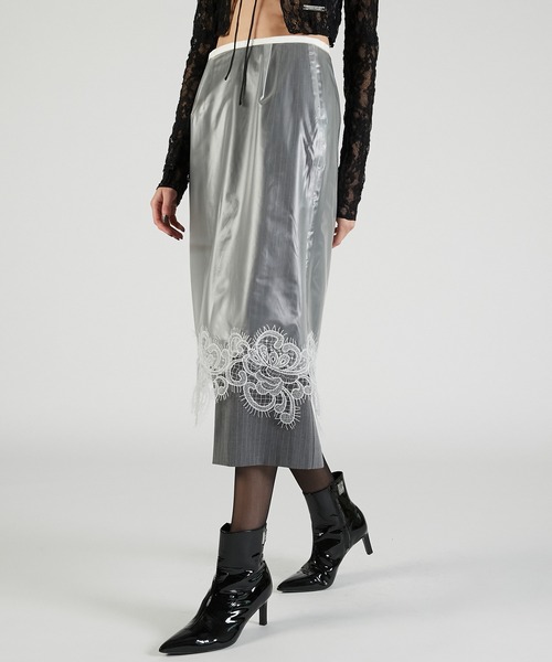 PRANK PROJECT（プランクプロジェクト） スカート PVCレイヤードミディ