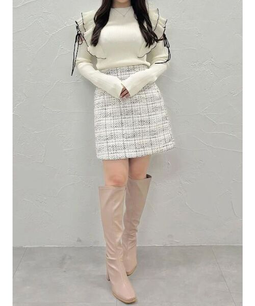 MERCURYDUO（マーキュリーデュオ） ブーツ ストレッチロングブーツ