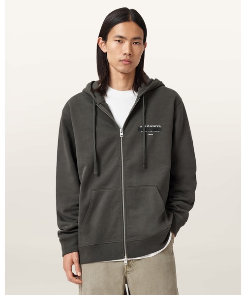 ALLSAINTS（オールセインツ） パーカー REDACT ZIP UP HOODIE | REDACT 