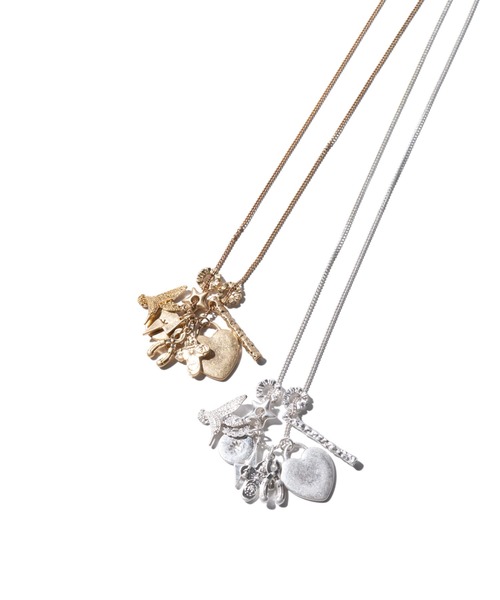 glamb グラム マルチチャームネックレス　シルバーネックレス Multi Charm Necklace / マルチチャームネックレス（ネックレス