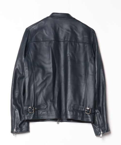 CINQUANTA 「50CINQUANTA」 レザーブルゾン 46 ブラック メンズ