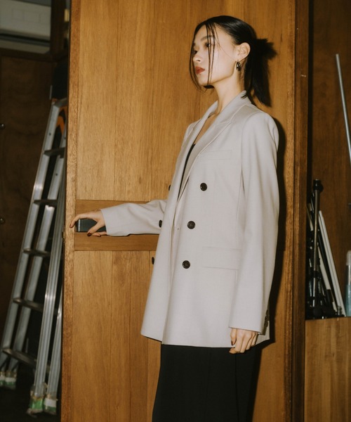 ANDRESD ジャケット テーラードジャケット ピークド ラペル / peaked