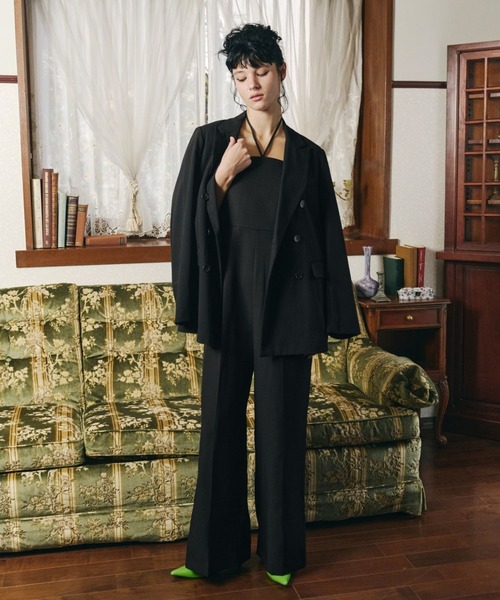 テーラードジャケット ESSAY 16aw Peaked lapel taylor jacket ANDRESD ジャケット テーラードジャケット ピークド ラペル ジャケット