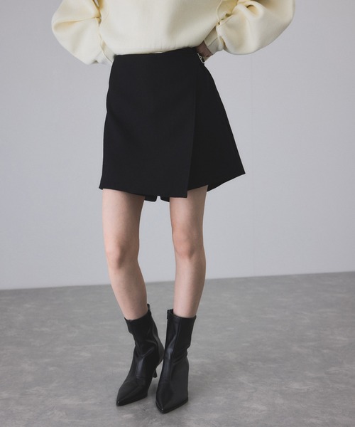 ADAM ET ROPE'（アダムエロペ） パンツ ラップベルトショートパンツ