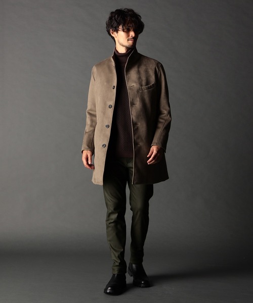 ニコルクラブフォーメン（NICOLE CLUB FOR MEN）/ベストライナー付き スタンドコート NICOLE CLUB FOR MEN（ニコルクラブフォーメン） コート ジャケット
