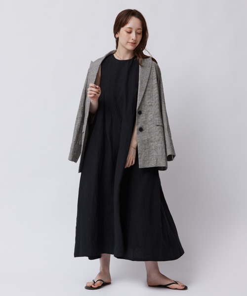 「BABYLONE」 ノースリーブワンピース FREE ナチュラル レディース_画像5