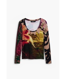 desigual デシグアル 半袖 ニット Mサイズ クリスチャンラクロワ DESIGUAL - desigual デシグアル 半袖 ニット Mサイズ クリスチャン