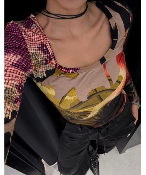 Desigual（デシグアル） tシャツ クリスチャン・ラクロワ オリエンタル