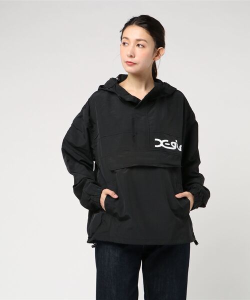 「X-girl」 ナイロンブルゾン 2 ブラック レディース_画像2