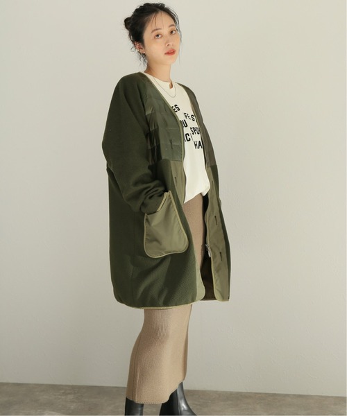 STAMMBAUM（シュタンバウム） ダウンコート FREE カーキ レディース