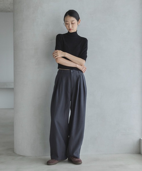 feepur（フェピュール） マルチサイズ パンツ ヘリンボーンバルーン