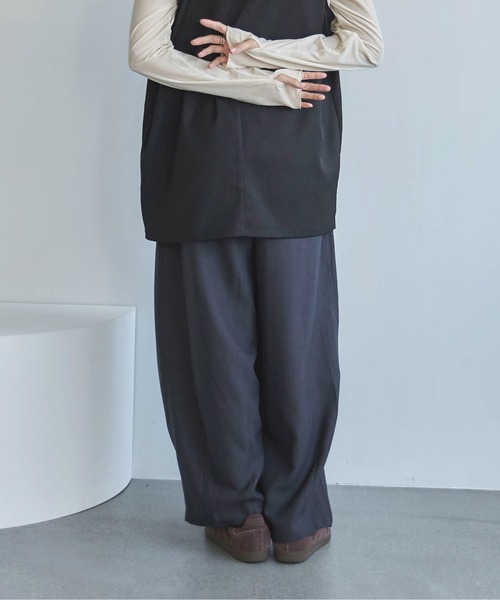 feepur（フェピュール） マルチサイズ パンツ ヘリンボーンバルーン