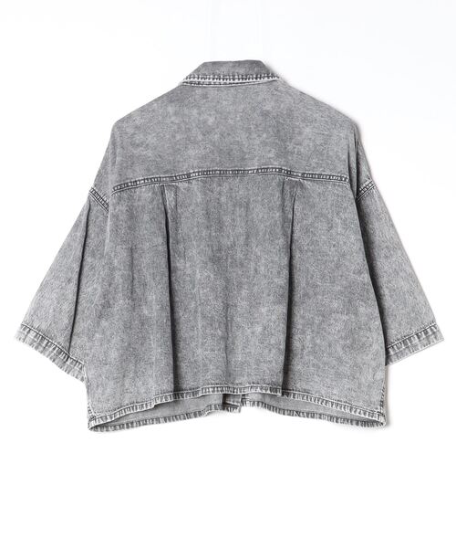 「LEPSIM」 半袖シャツ FREE ブラック レディース_画像2