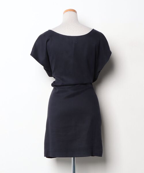 「Sono」 ノースリーブワンピース M ネイビー レディース_画像2