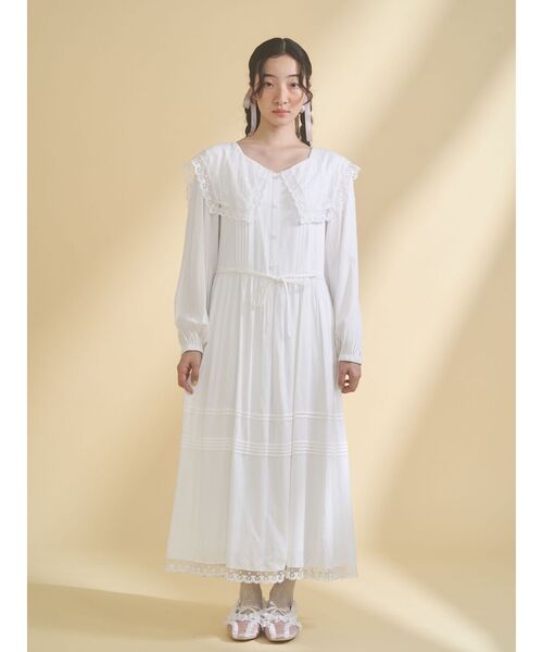 merry jenny（メリージェニー） ワンピース airy lace collar