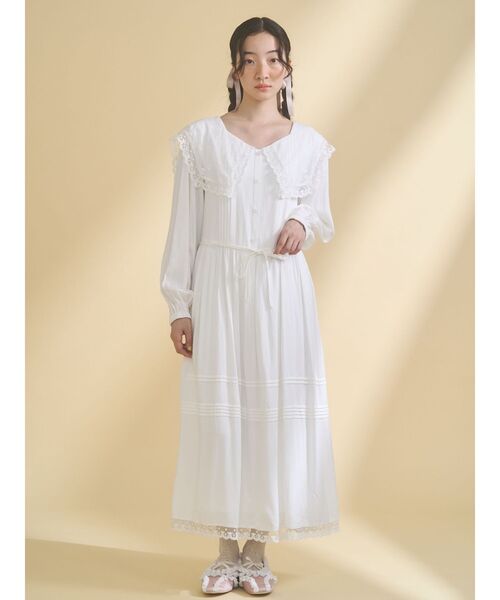 merry jenny（メリージェニー） ワンピース airy lace collar