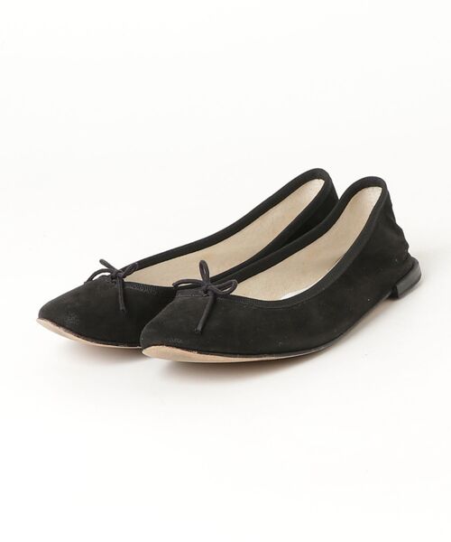 超美品　repetto ブラック バレエシューズ　38 repetto（レペット） バレエシューズ 38.5 ブラック レディース