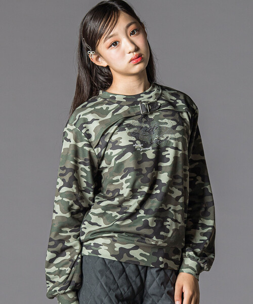 ZIDDY（ジディー） トレーナー ラインストーン・トレーナー(130~160cm