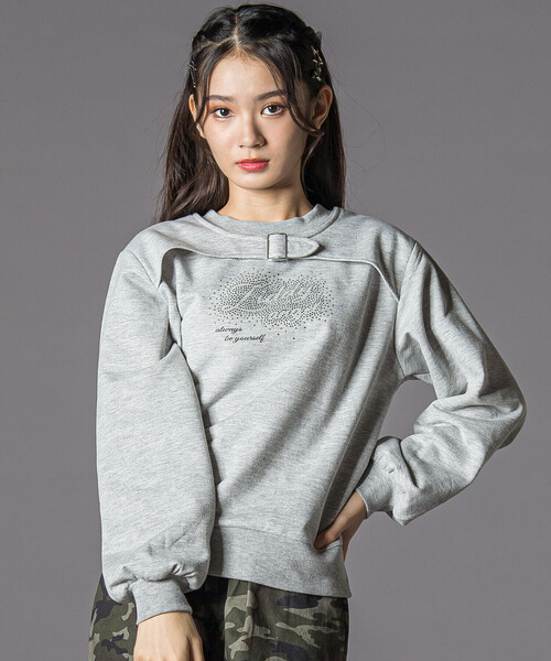 ZIDDY（ジディー） トレーナー ラインストーン・トレーナー(130~160cm