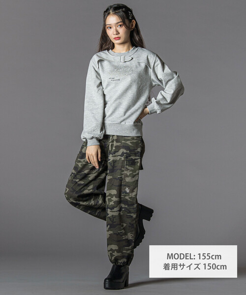 ZIDDY（ジディー） トレーナー ラインストーン・トレーナー(130~160cm