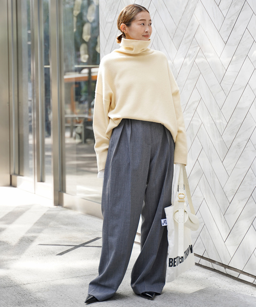 Deuxieme Classe（ドゥーズィエムクラス） タートルネックニット FREE