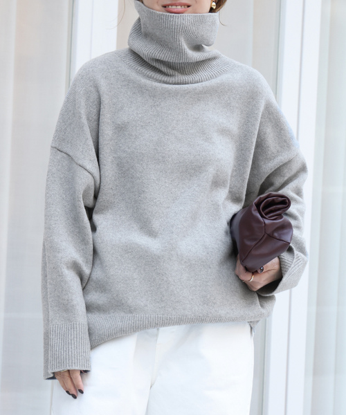 Deuxieme Classe（ドゥーズィエムクラス） タートルネックニット FREE