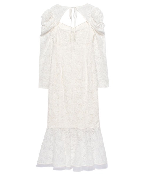 EIMY ISTOIRE（エイミーイストワール） 長袖ワンピース S ラベンダー