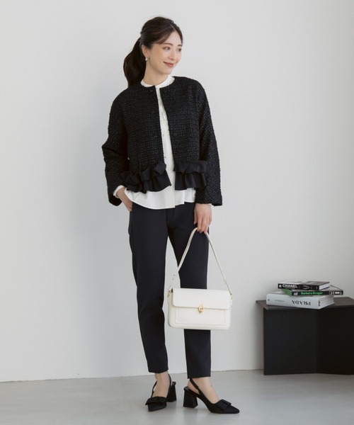 Sono（ソーノ） ジャケット ノーカラージャケット レディース