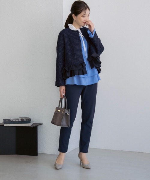 Sono（ソーノ） ジャケット ノーカラージャケット レディース