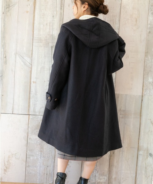 「PREFERIR」 コート MEDIUM ブラック レディース_画像2
