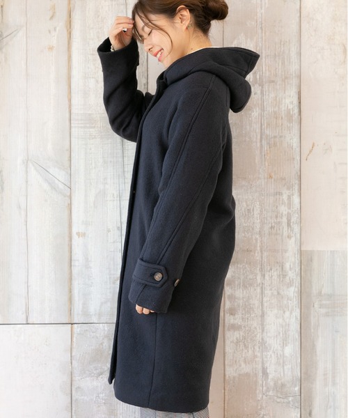 「PREFERIR」 コート MEDIUM ブラック レディース_画像3