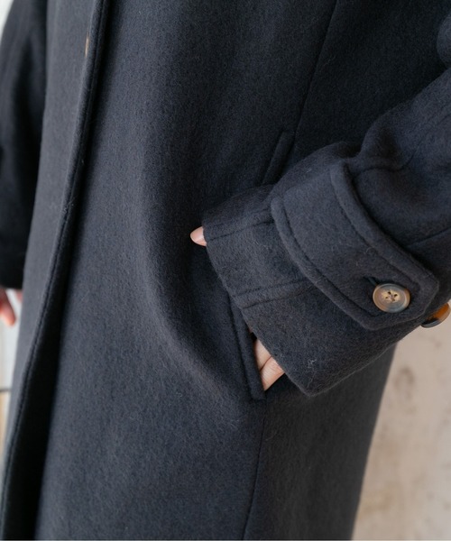 「PREFERIR」 コート MEDIUM ブラック レディース_画像6