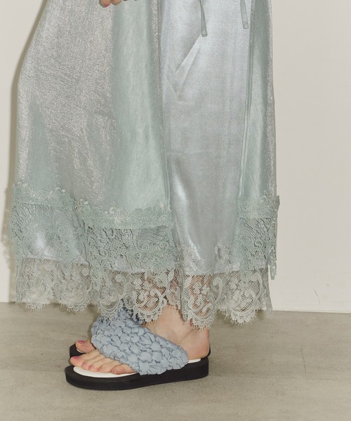 「LA BELLE ETUDE」 スカート 0 ライトブルー レディース_画像7