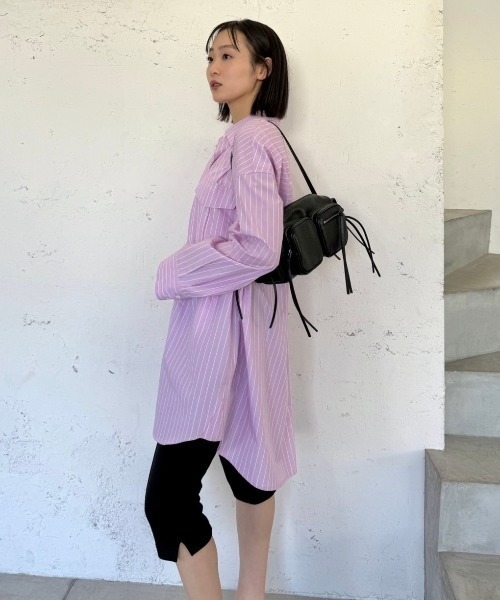 FRAY I.D（フレイ・アイディー） シャツワンピース FREE ホワイト