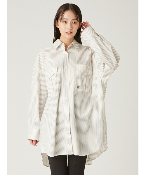 FRAY I.D（フレイ・アイディー） シャツワンピース FREE ホワイト