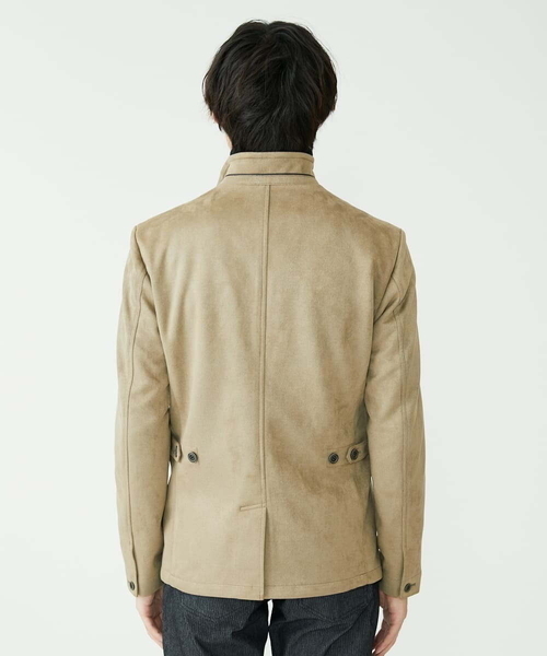 「MK MICHEL KLEIN HOMME 」 テーラードジャケット 51 カーキ メンズ_画像7